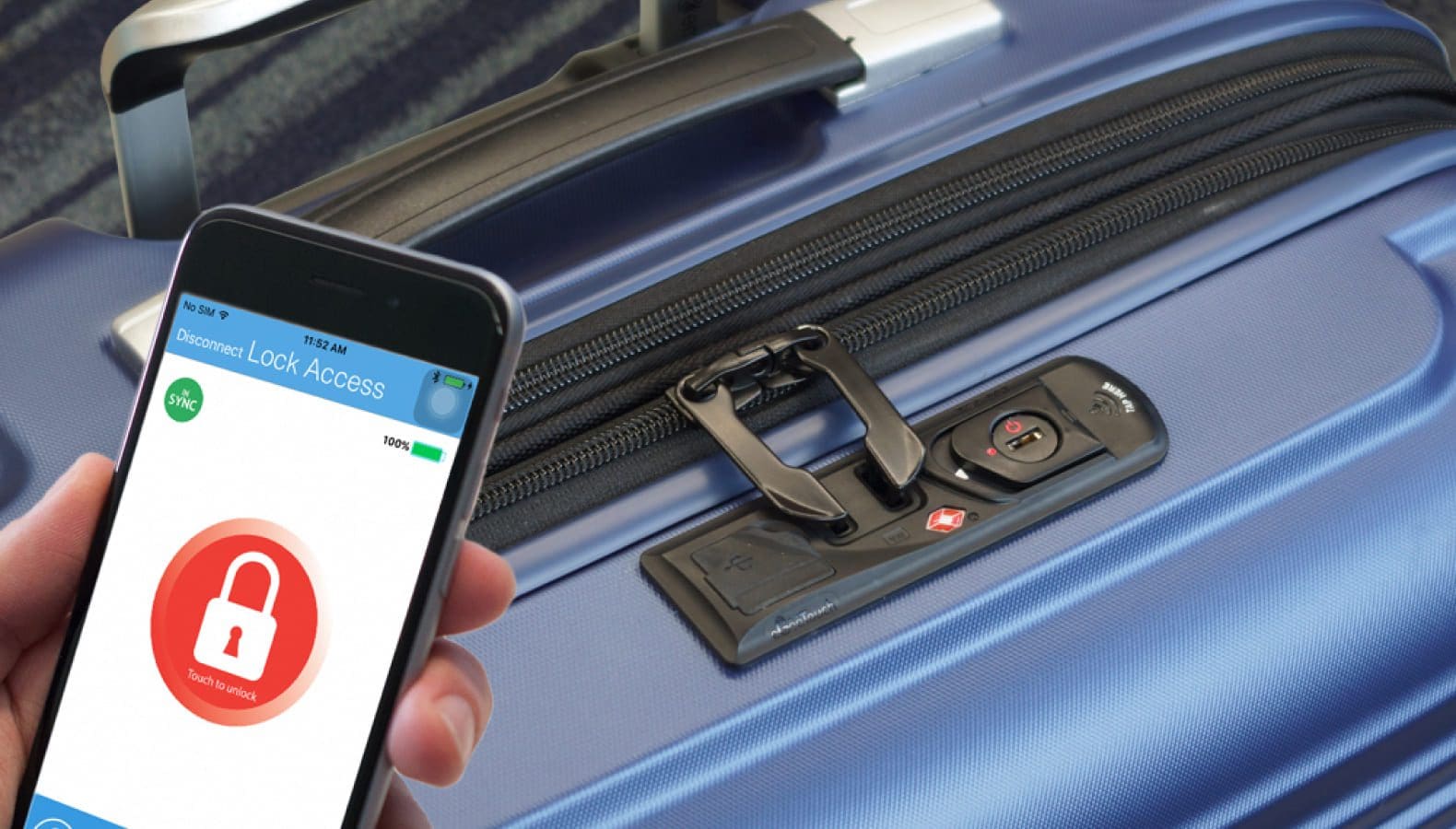 Secure Your Luggage with NFC