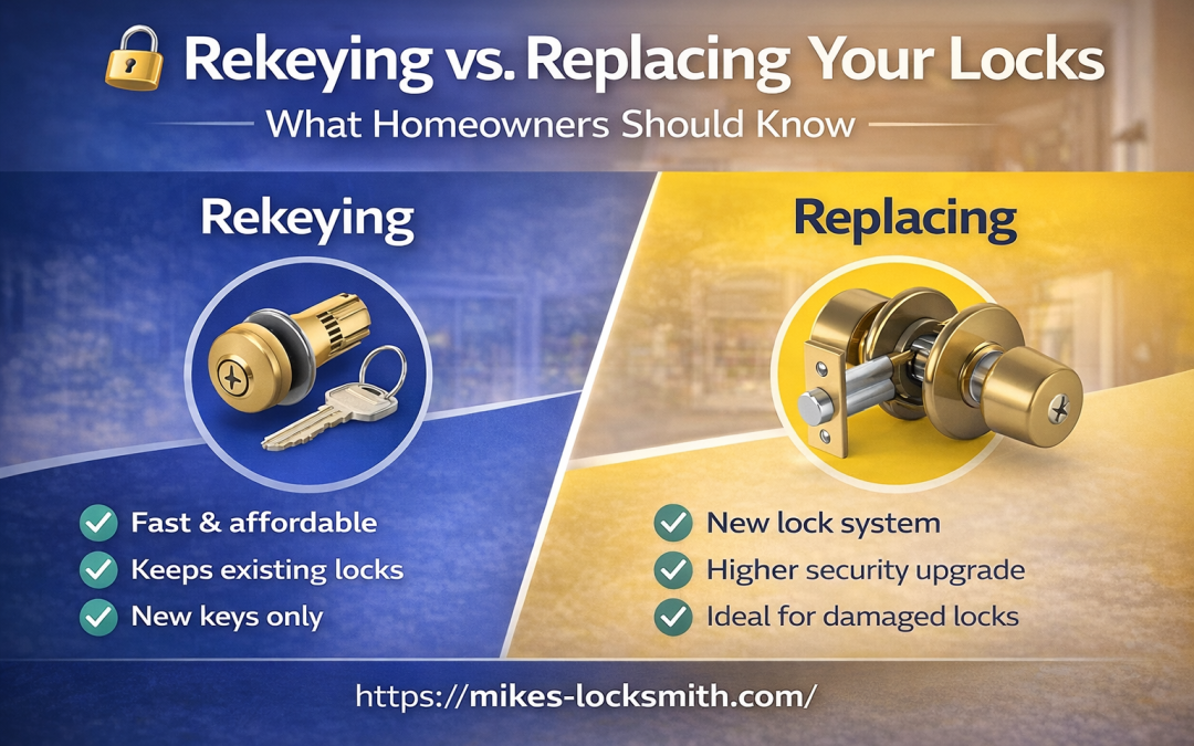Rekeying vs. Replacing Your Locks